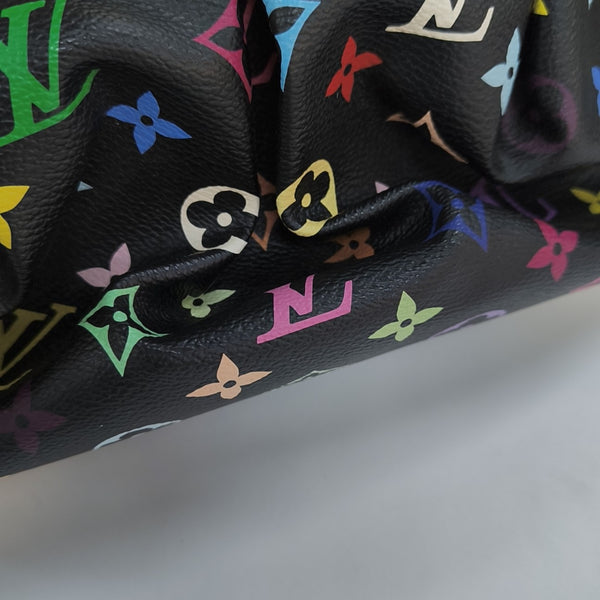 LV × TM JUDY PM Monogram Coated Canvas Black