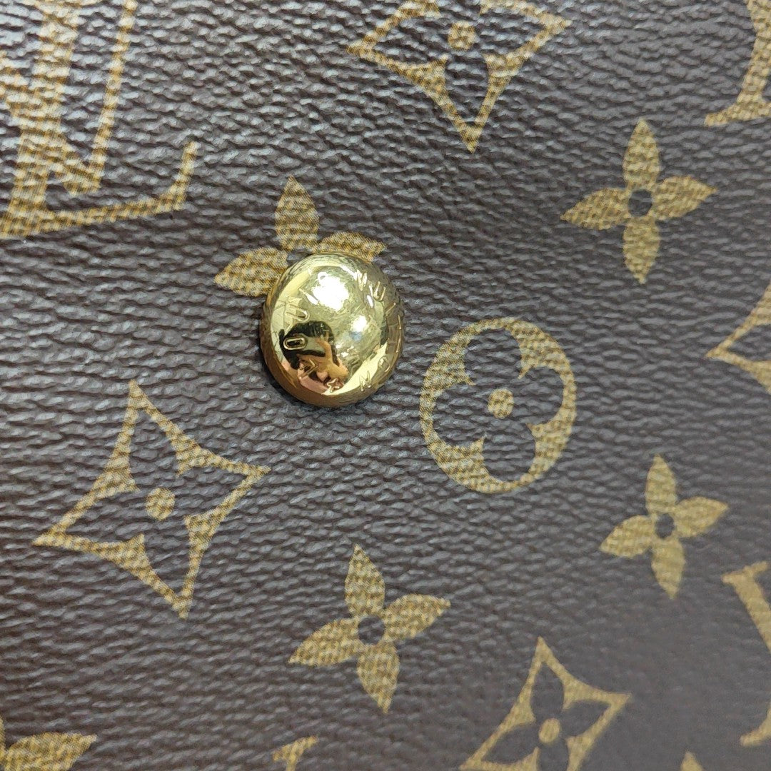CARRYALL MM Monogram Coated Canvas Brown