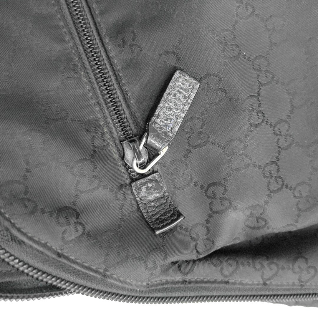 Monogram Canvas Backpack Black
