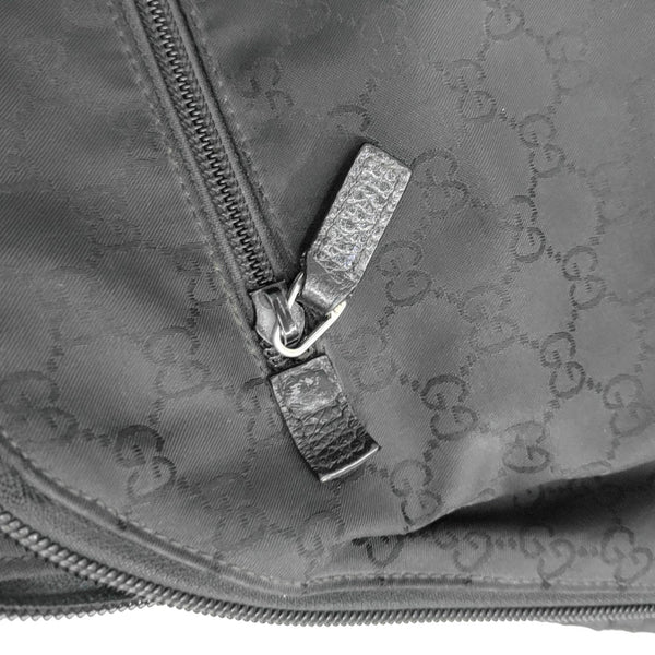 Monogram Canvas Backpack Black