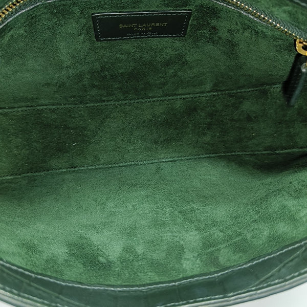 LE 5 À 7 Small Calfskin Green