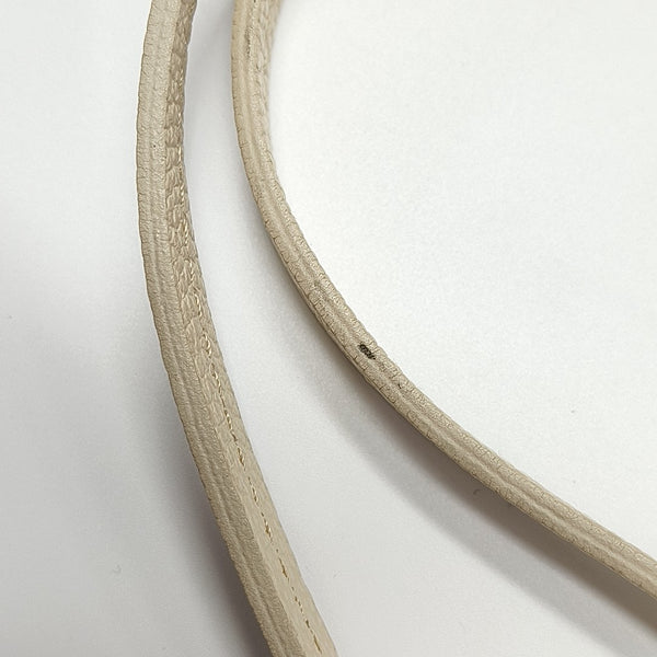 EASY POUCH ON STRAP Calfskin Beige