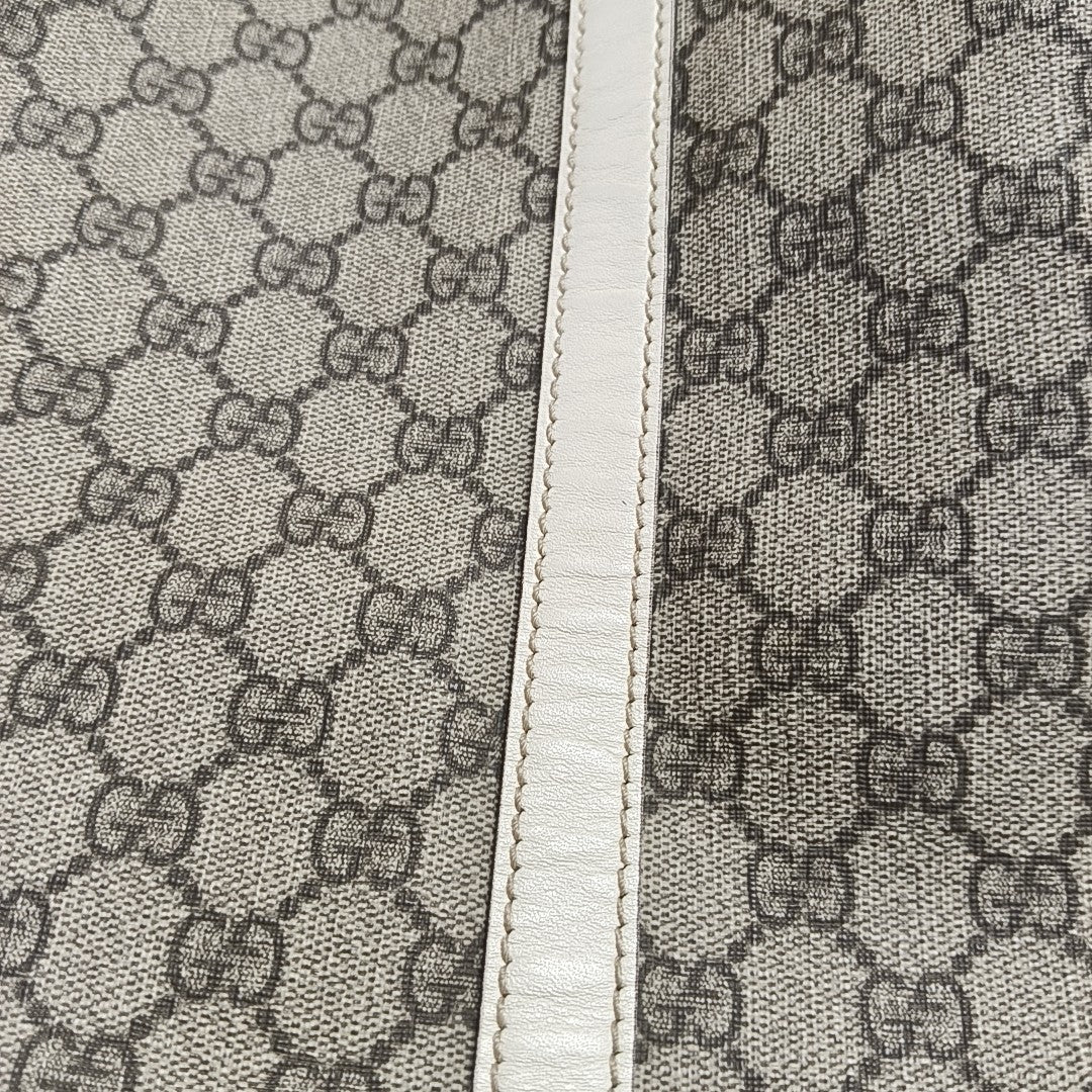 Monogram Coated Canvas Top Handle Bag Black