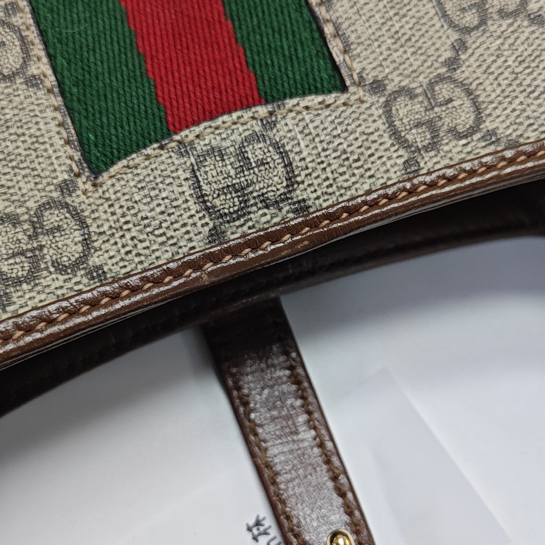 Jackie 1961 Mini Monogram Coated Canvas Beige