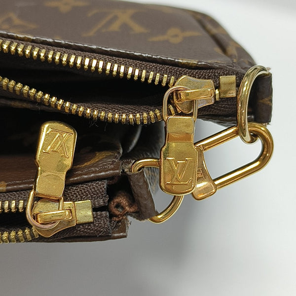MULTI Monogram Coated Canvas Brown