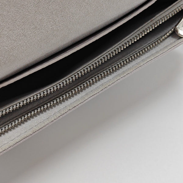 IVY Monogram Calfskin Gray