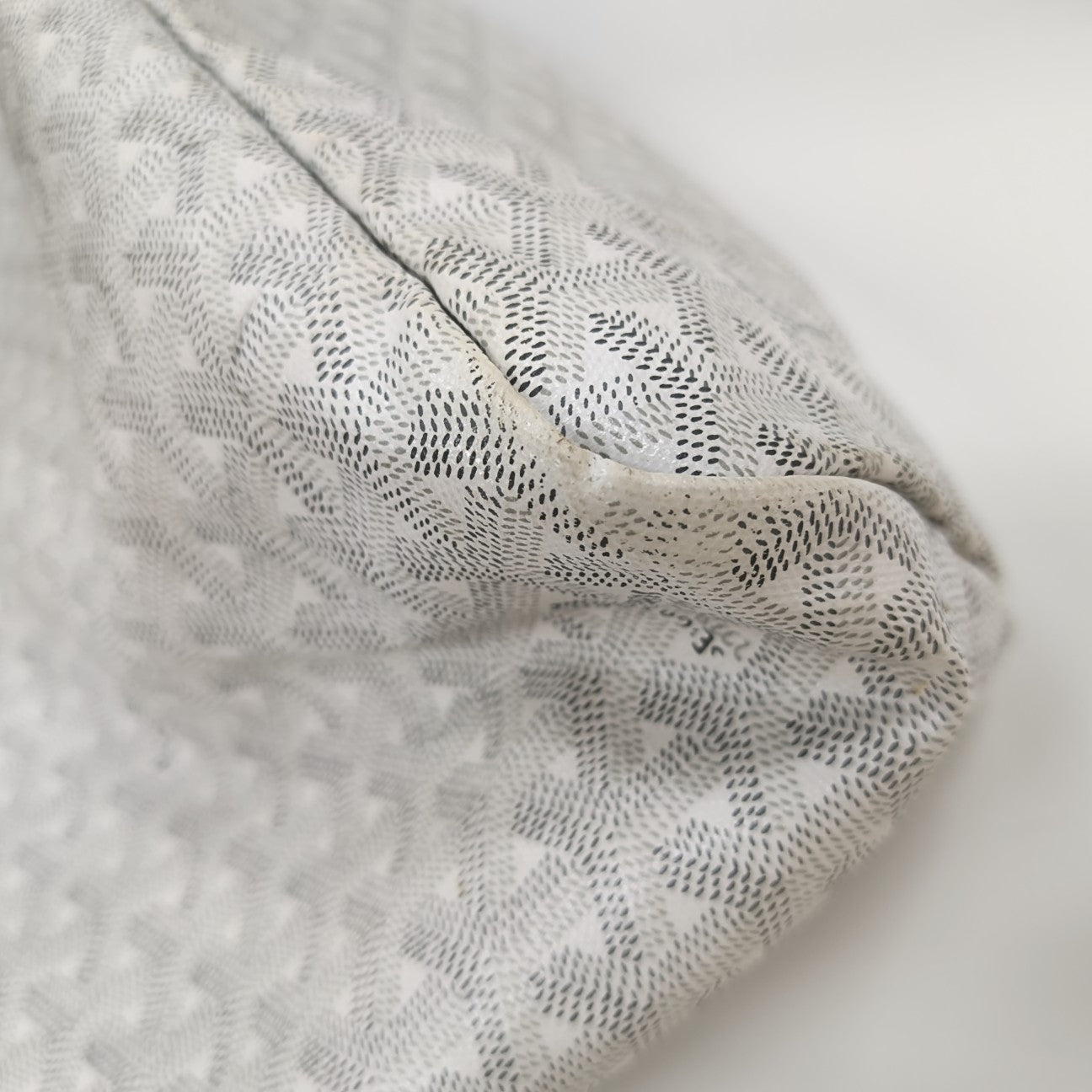 Hobo Coated Canvas White