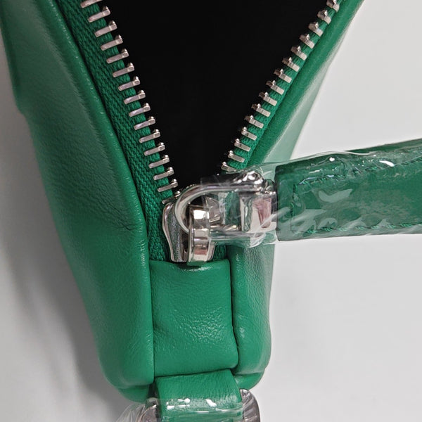 Triangle Calfskin Green