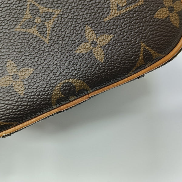 NICE Super Mini Monogram Coated Canvas Brown