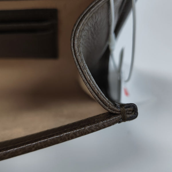 Rajah Mini Monogram Coated Canvas Beige