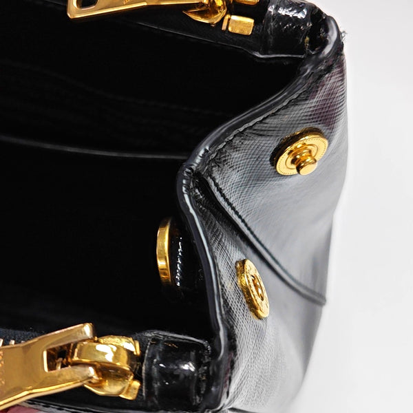 Galleria Saffiano Calfskin Black