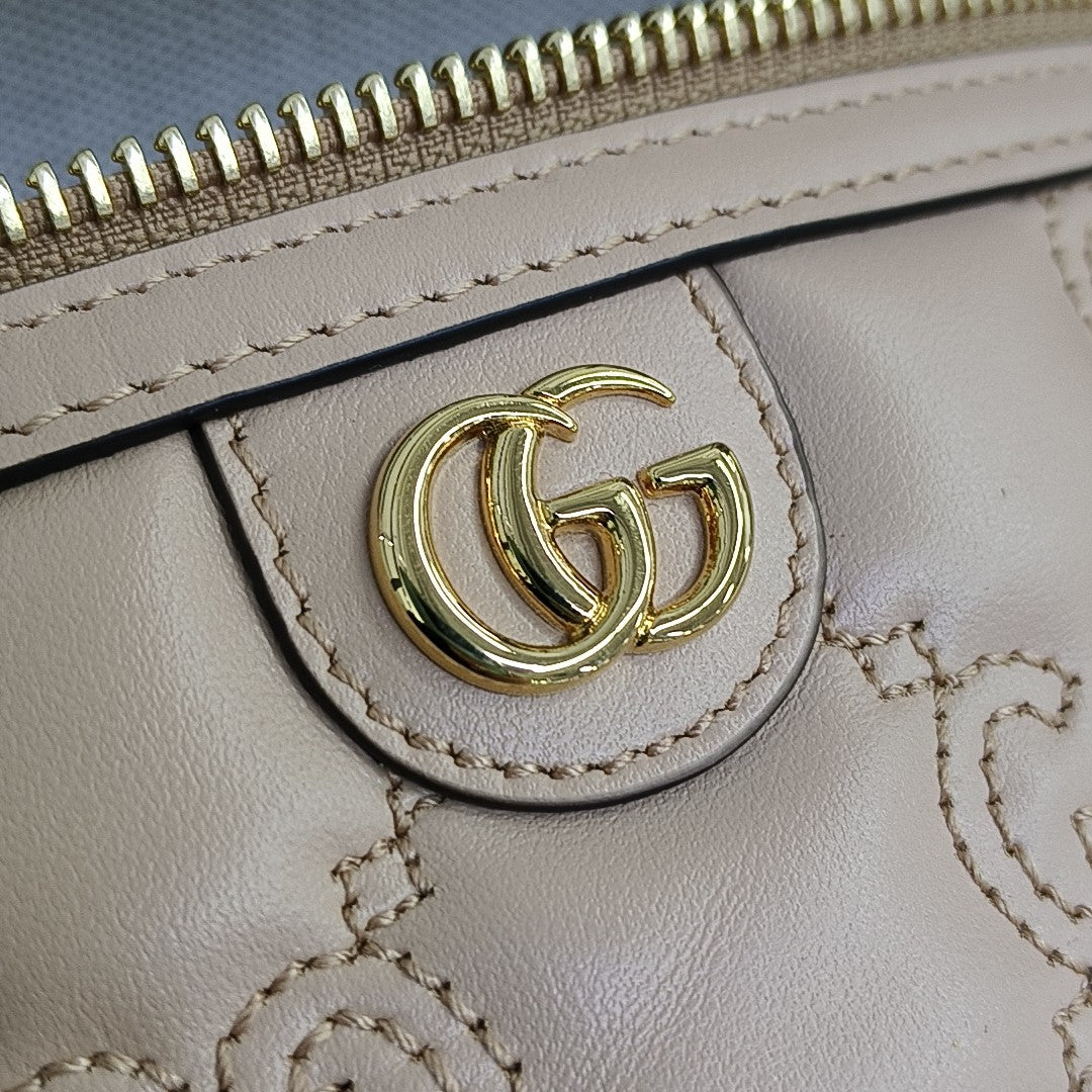 GG Matelassé Quilted Calfskin Beige