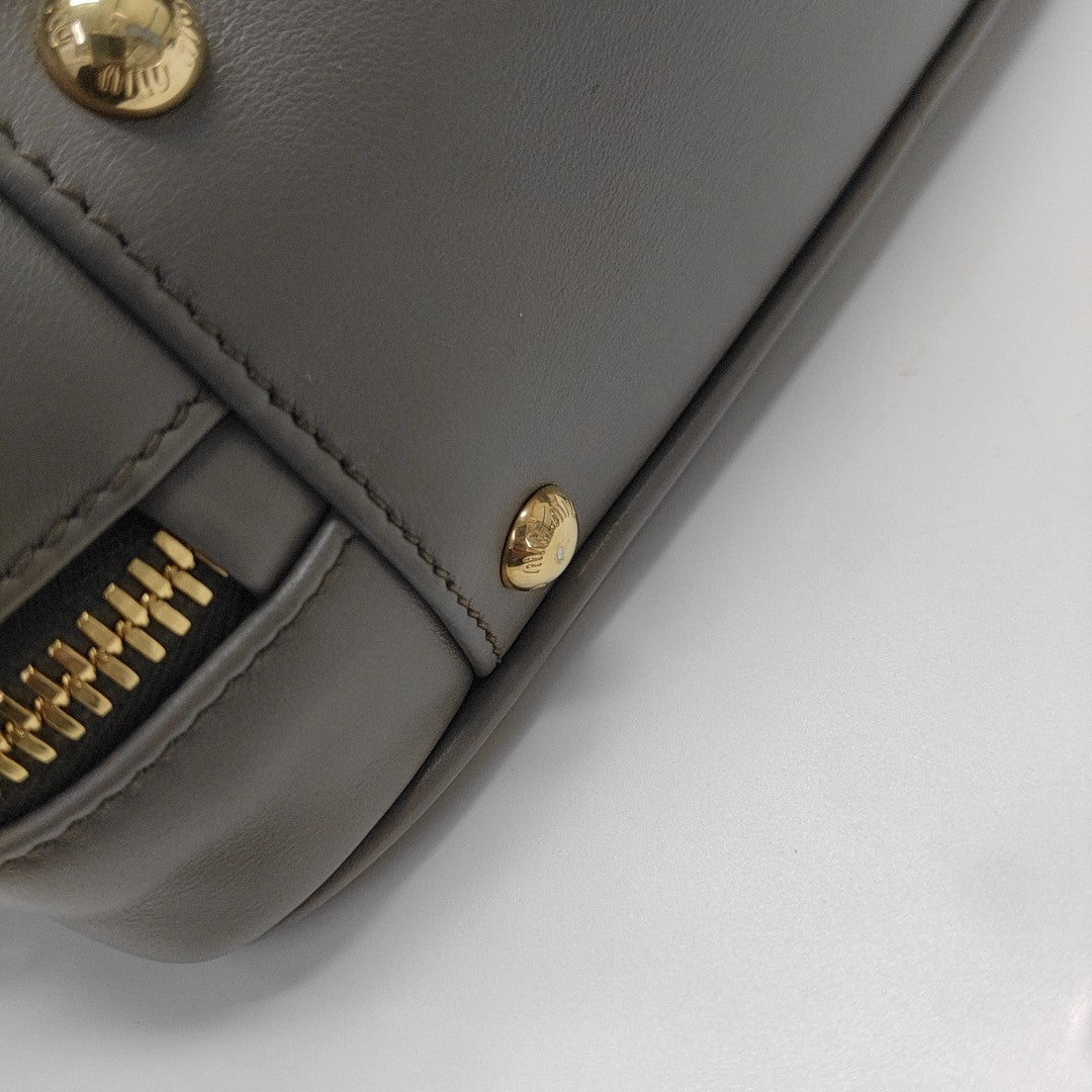 Arcadie Calfskin Gray