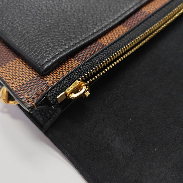 VAVIN Damier Ebene Coated Canvas Brown