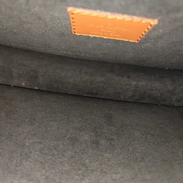DAUPHINE MM Monogram Coated Canvas Brown