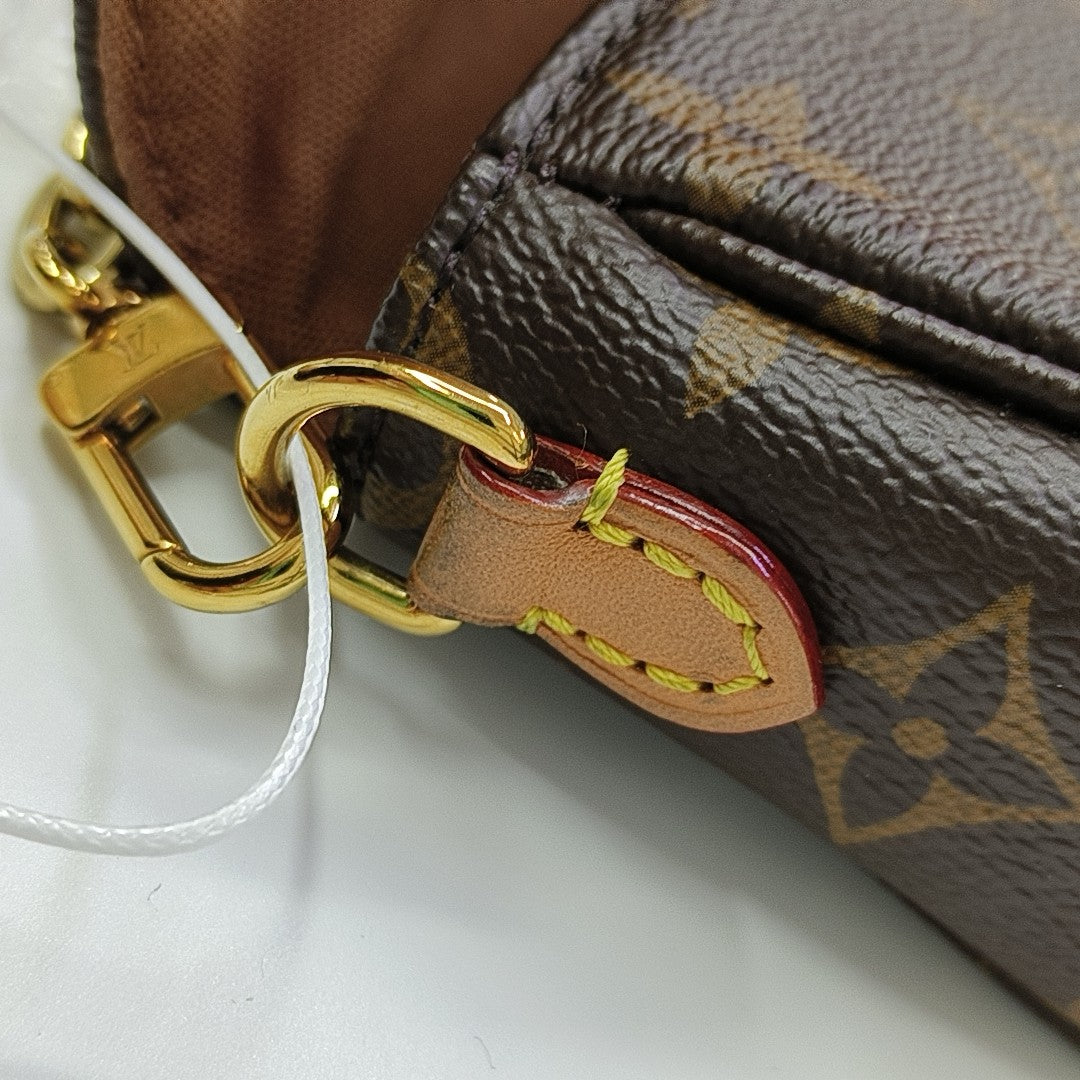 IVY Monogram Coated Canvas Brown