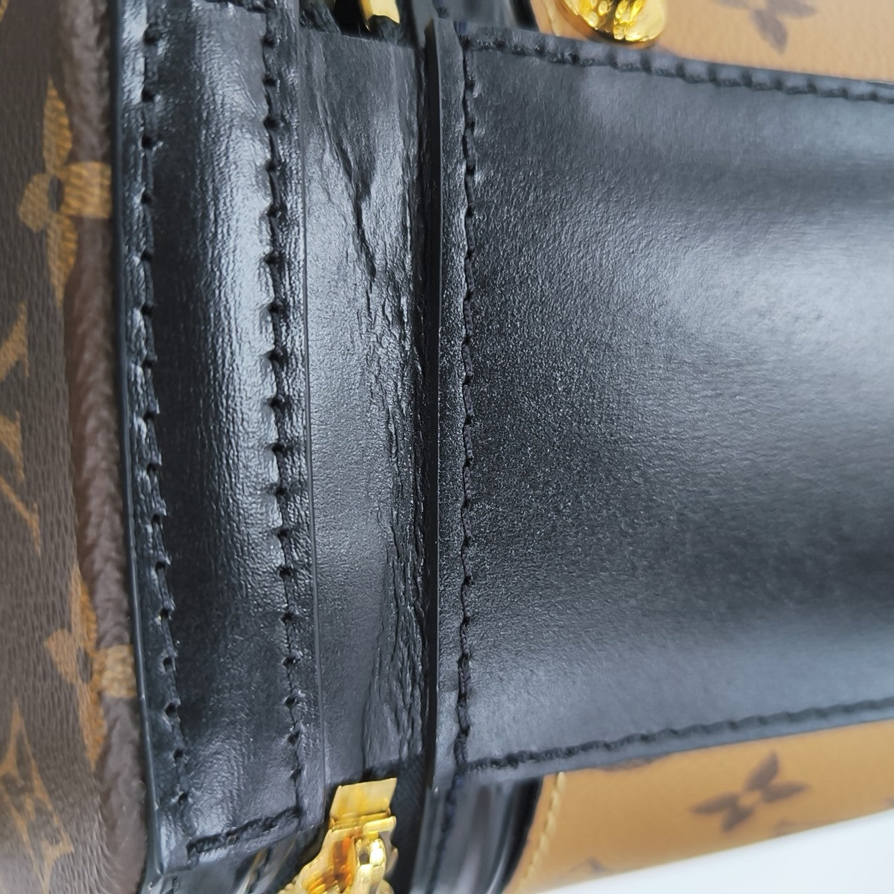 CANNES PM Monogram Coated Canvas Brown