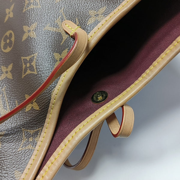 CARRYALL PM Monogram Coated Canvas Brown