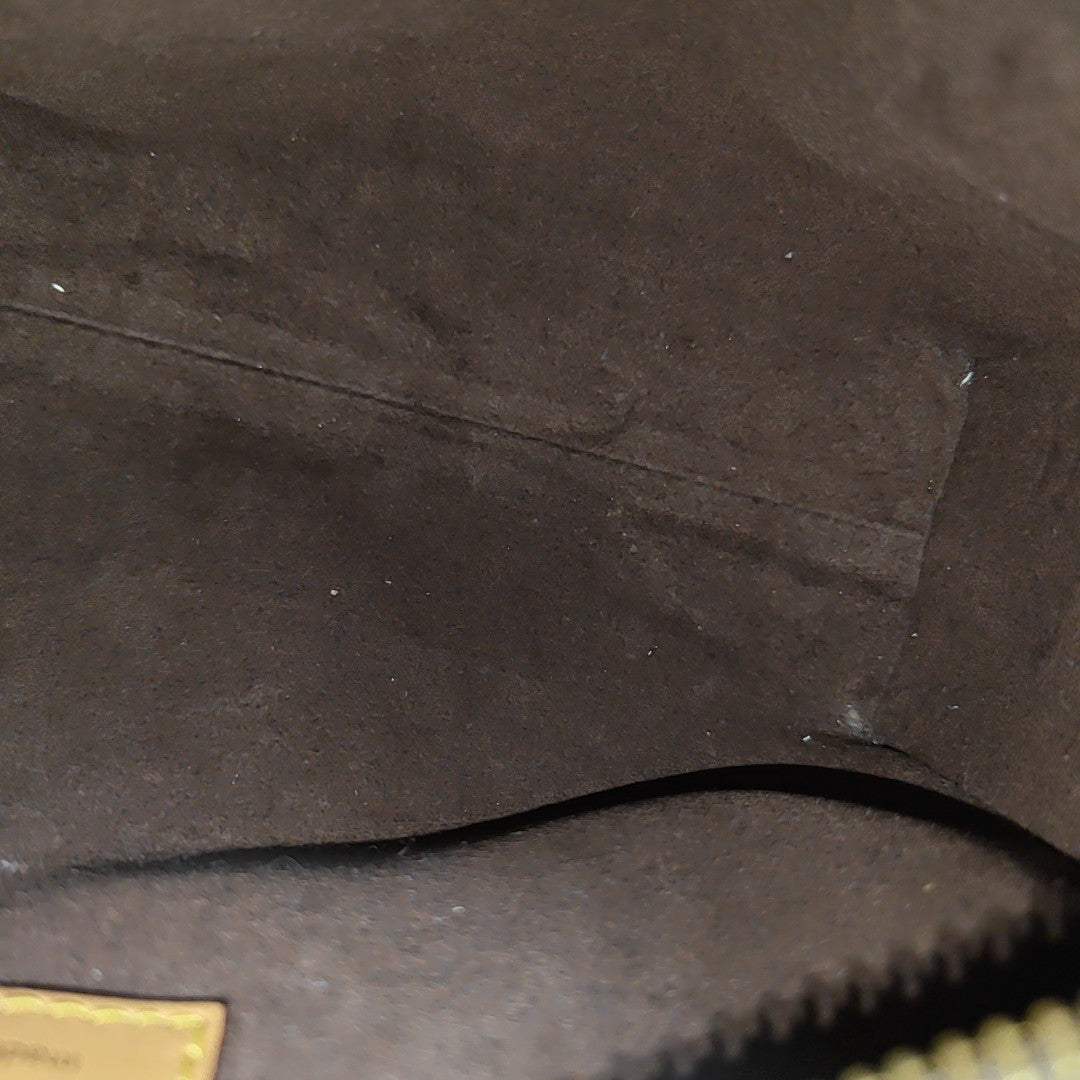 SIDE TRUNK MM Monogram Coated Canvas Brown