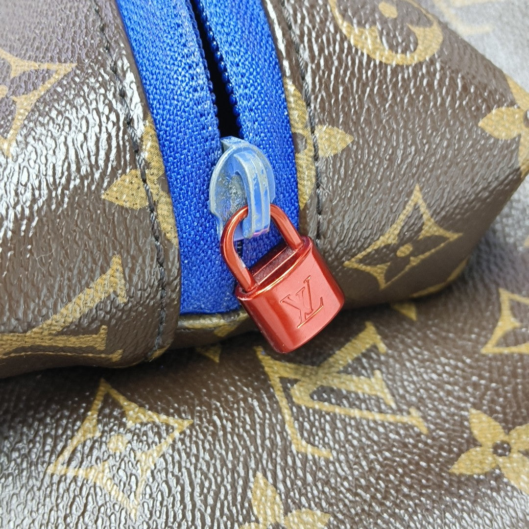 APOLLO Monogram Coated Canvas Brown