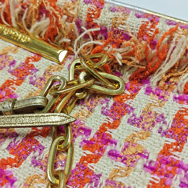 Fabric Shoulder Bag Multicolor