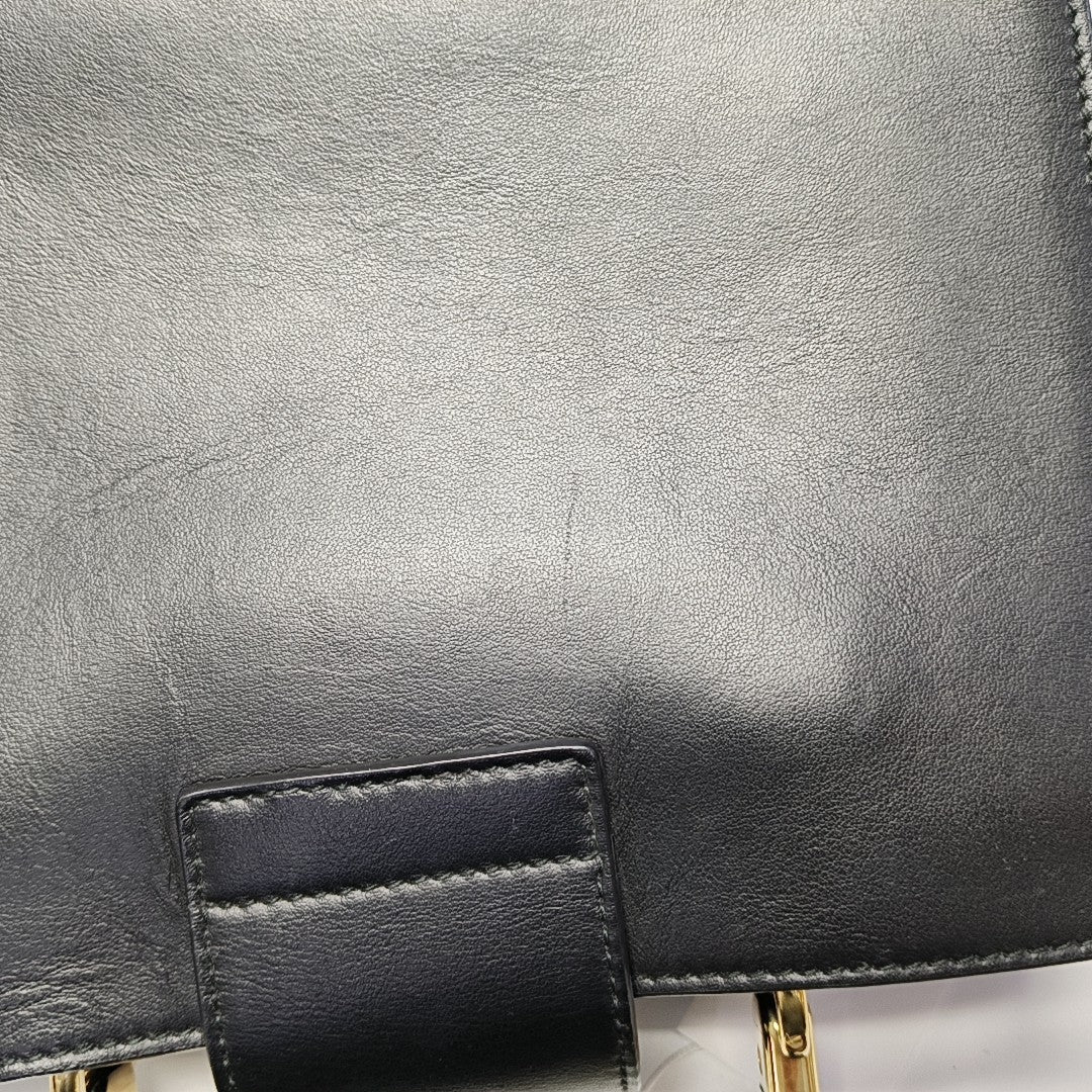 Thalia Calfskin Black