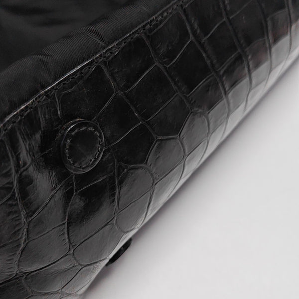 Nylon Tote Bag Black