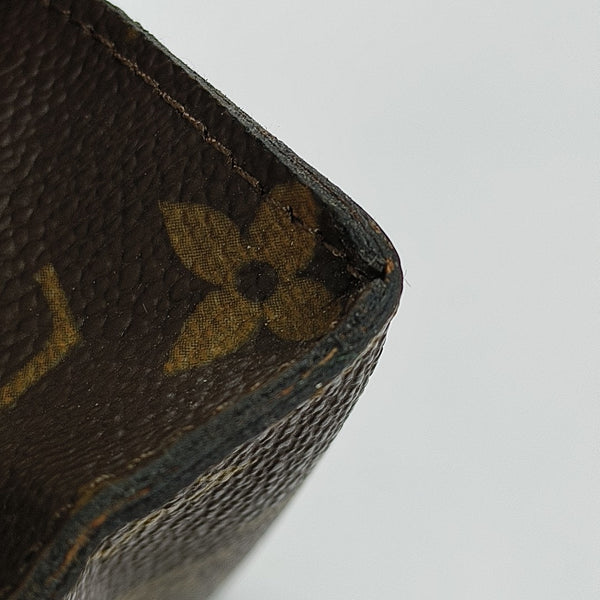 TOILET POCKET Monogram Coated Canvas Brown