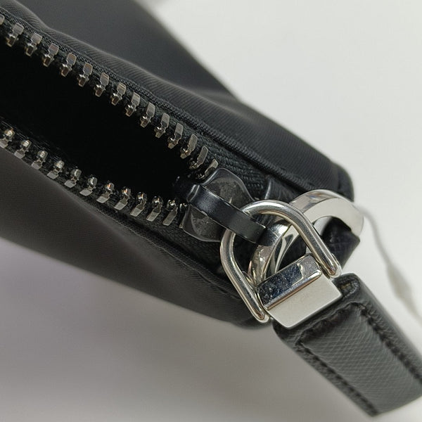 Nylon Crossbody Bag Black