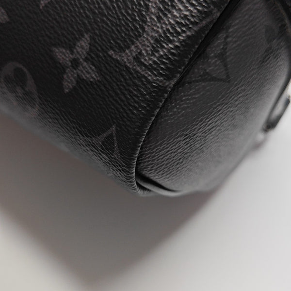 KEEPALL 35 Monogram Coated Canvas Black