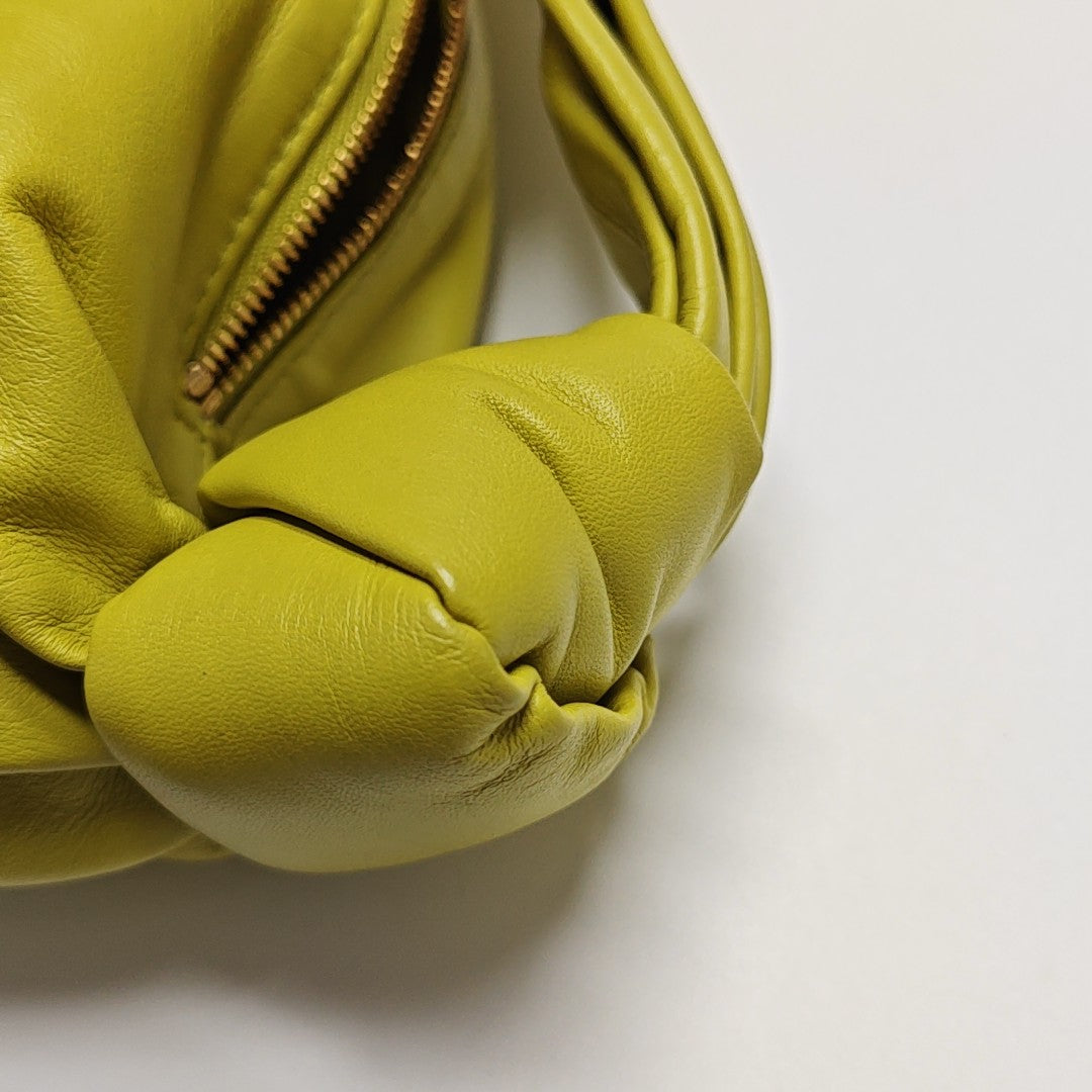Double Knot Lambskin Green