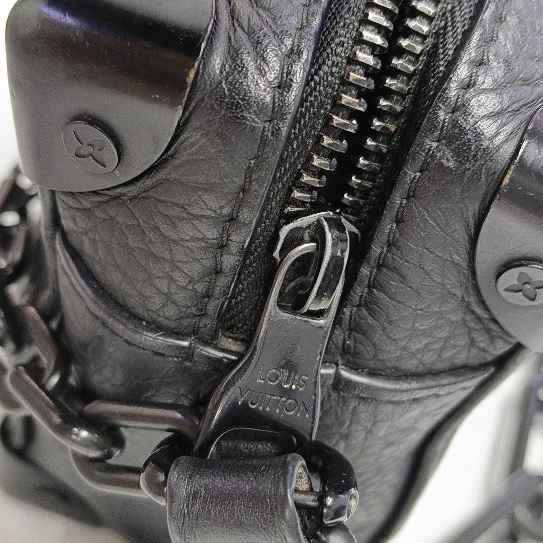 SOFT TRUNK Mini Monogram Calfskin Black