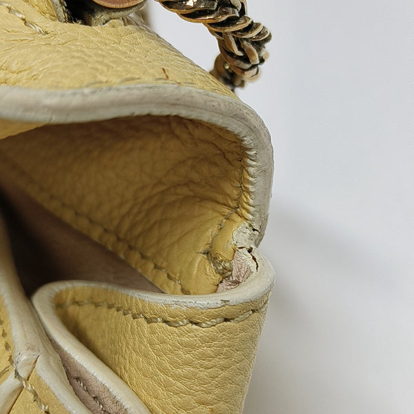 Elsie Calfskin Yellow