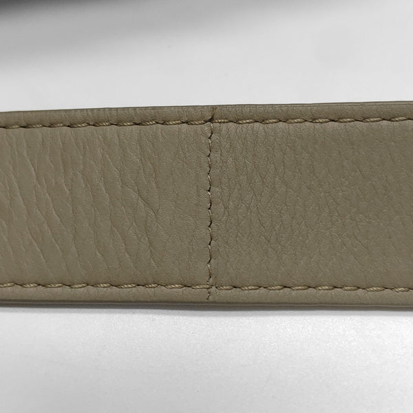 Calfskin Shoulder Bag Gray