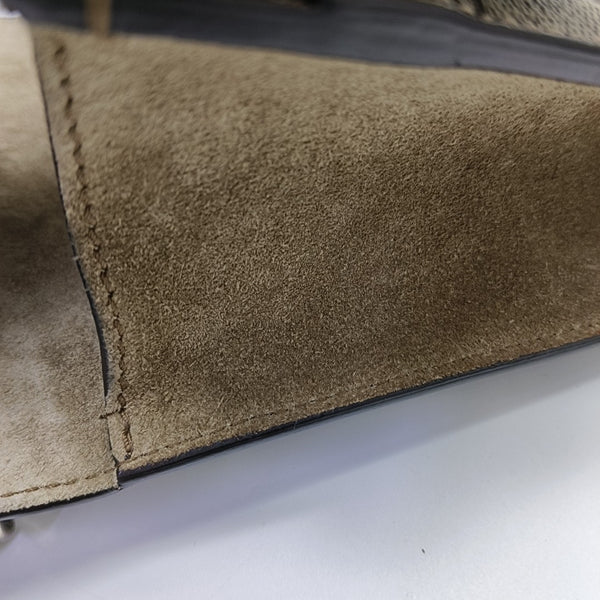 Dionysus Mini Monogram Coated Canvas Beige