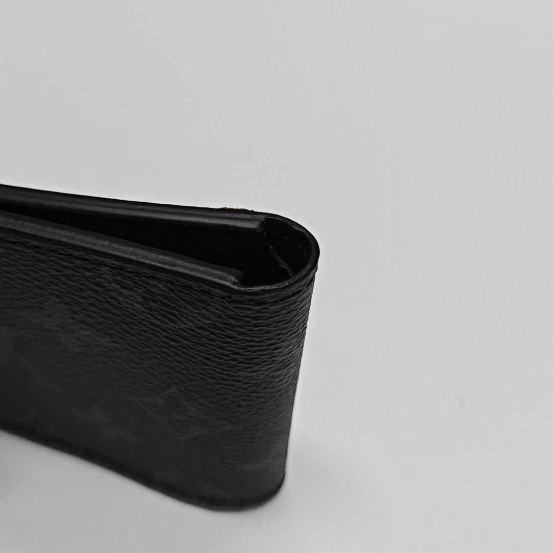 SLENDER Monogram Coated Canvas Black Wallet