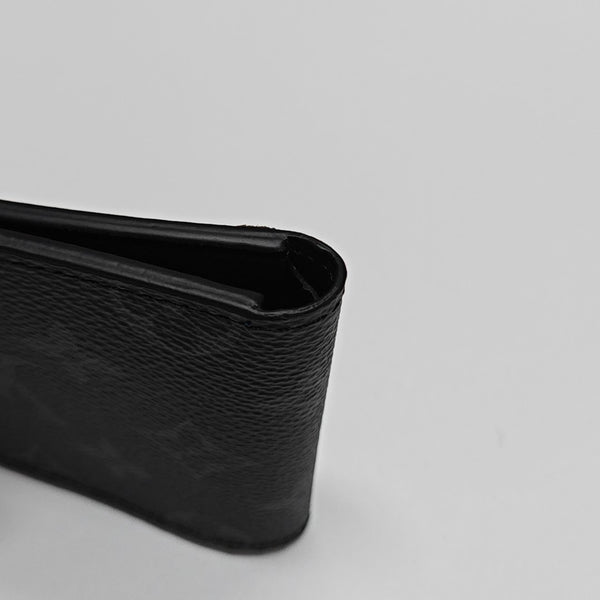 SLENDER Monogram Coated Canvas Black Wallet