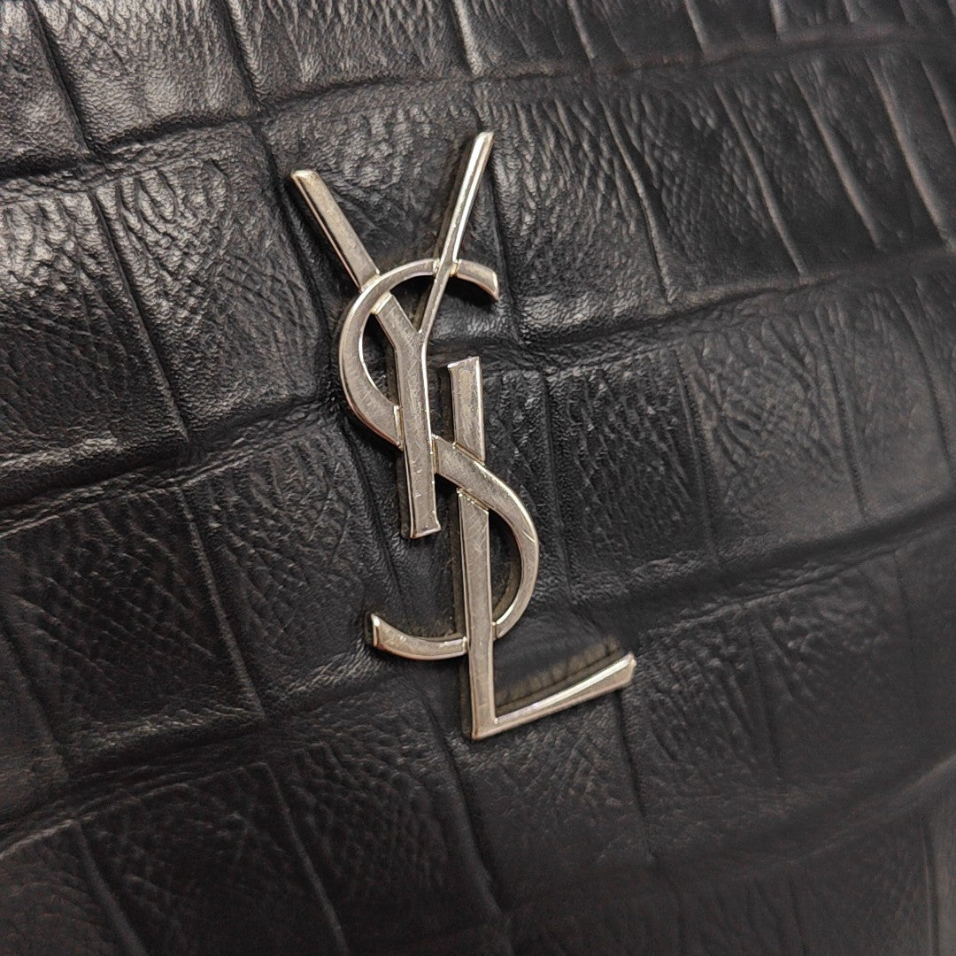 Calfskin Clutch Black