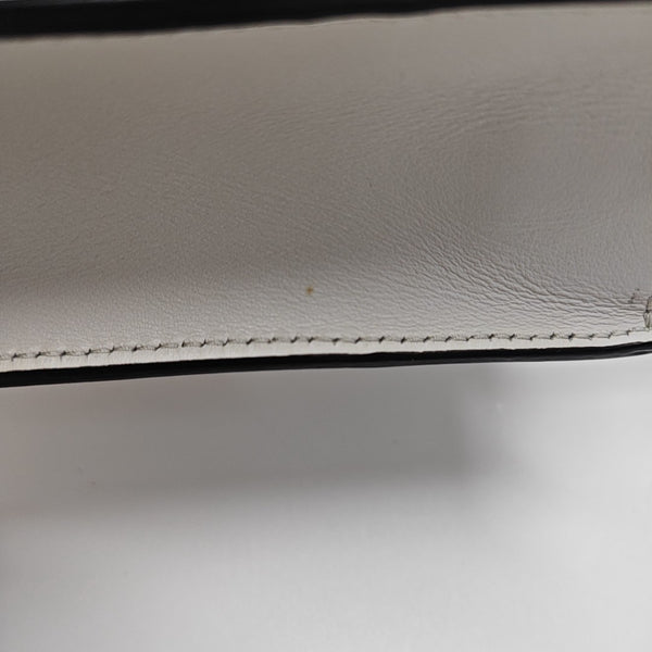 Calfskin Shoulder Bag White