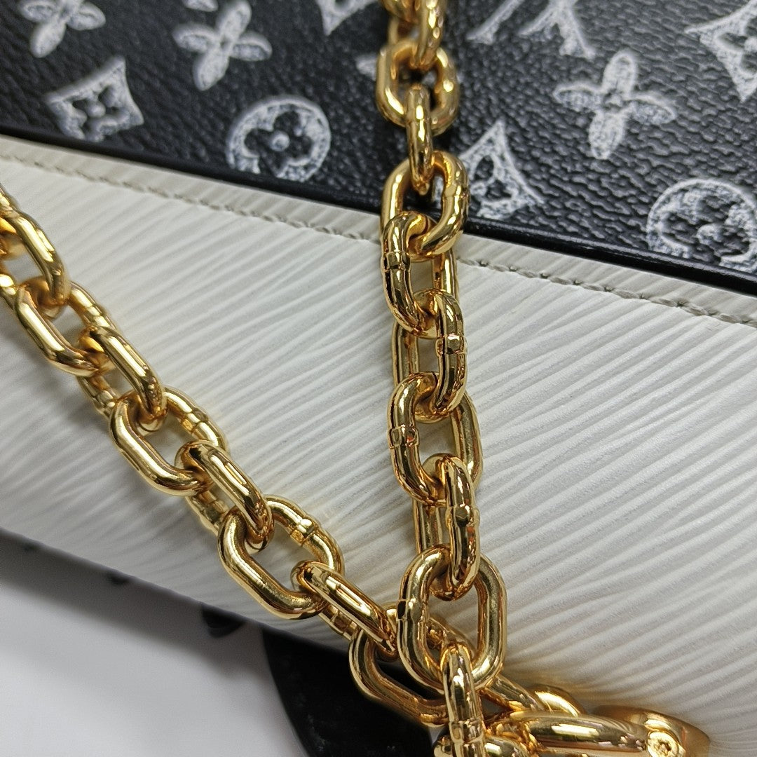 ORANGE CAT Monogram Calfskin Multicolor