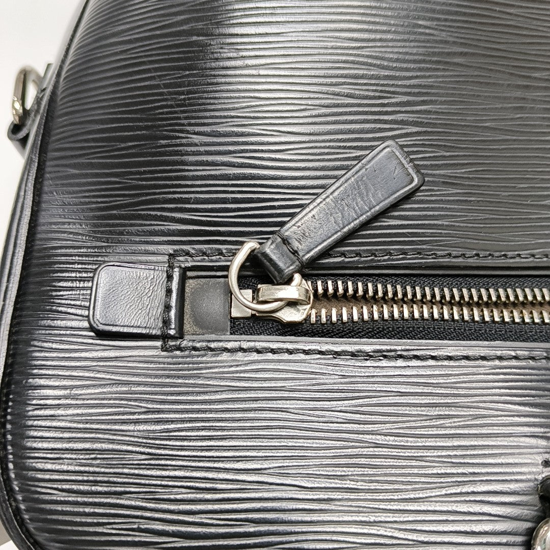Epi Top Handle Bag Black