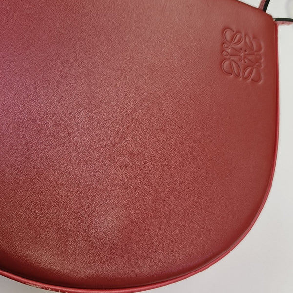 Heel Calfskin Red