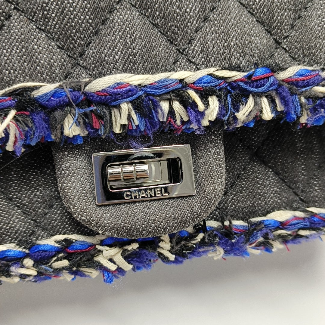 2.55 225 (small) Quilted Canvas Gray