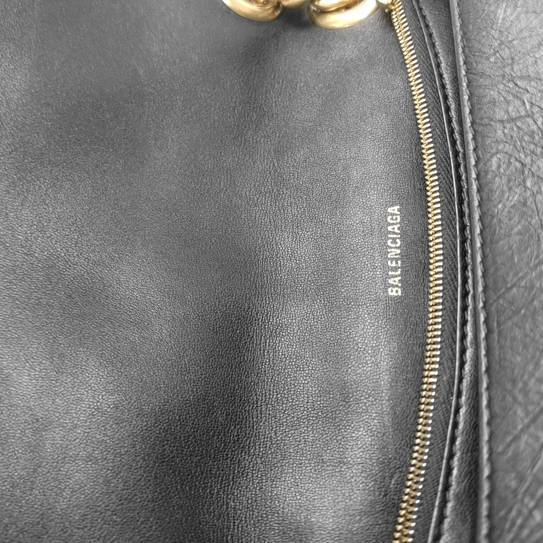 Crush Medium Calfskin Black