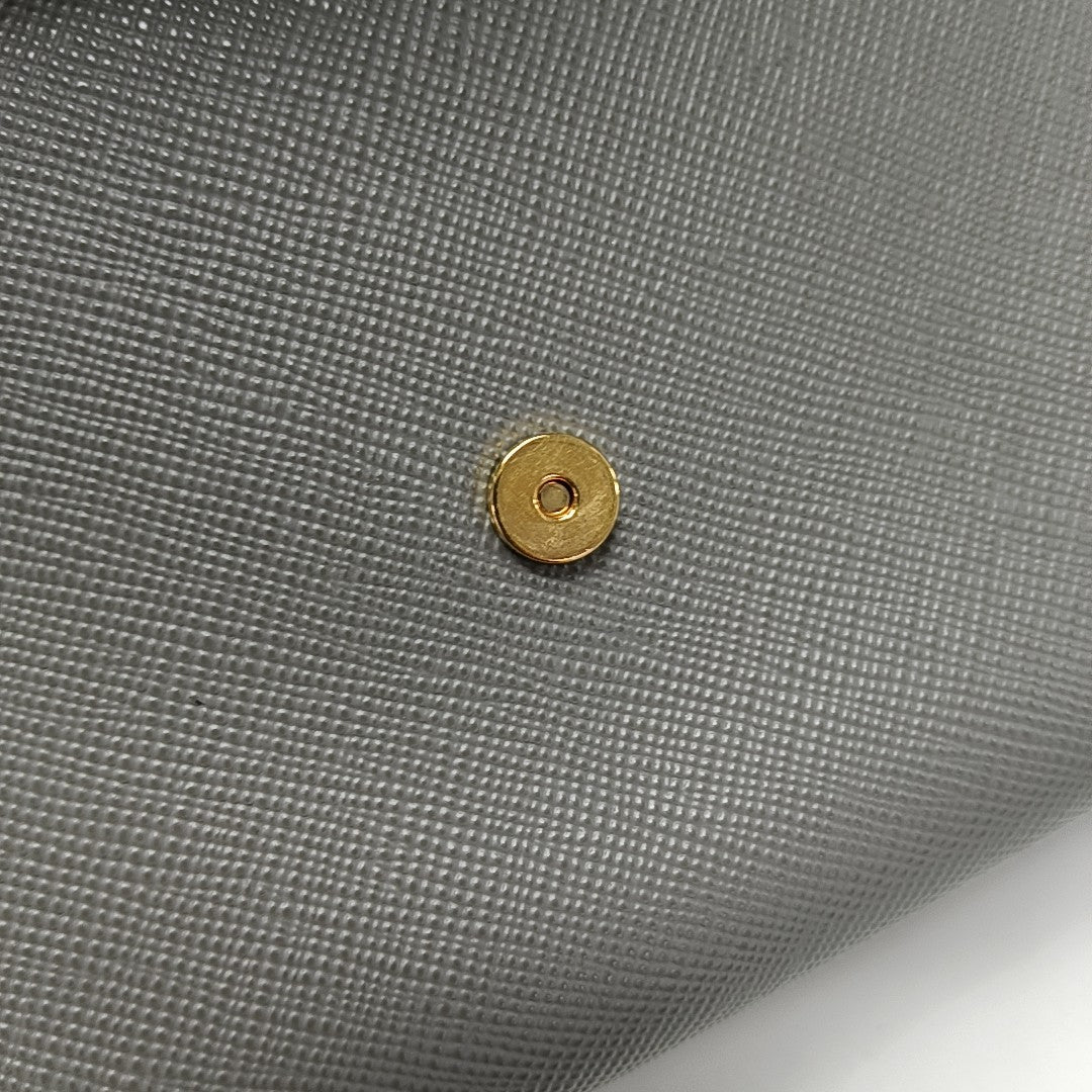 Monochrome Saffiano Calfskin Gray