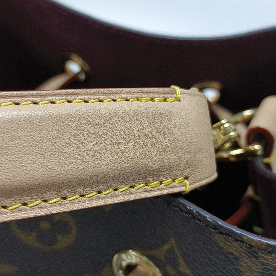 NÉONOÉ BB Monogram Coated Canvas Brown