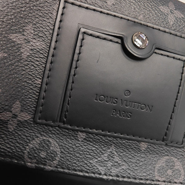 VOYAGER PM Monogram Coated Canvas Black