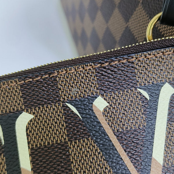 DAMIER EBENE Coated Canvas Brown