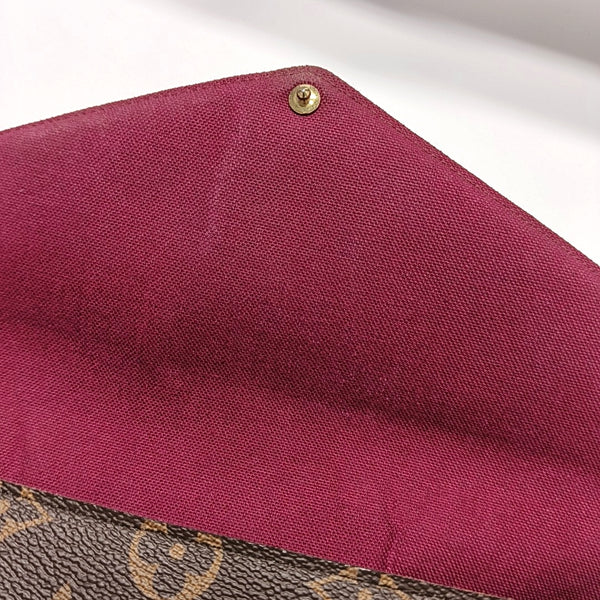 FÉLICIE Monogram Coated Canvas Brown