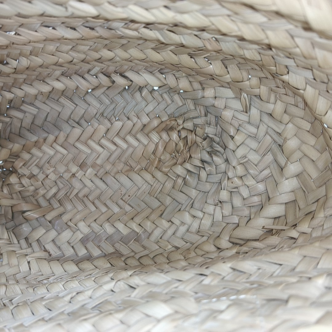 Basket Small Straw Beige